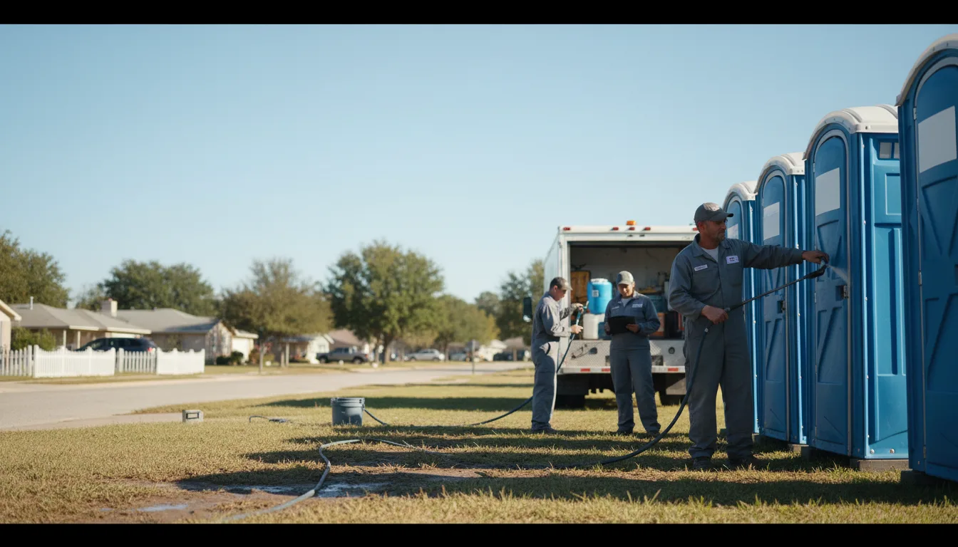 Long-Term Portable Toilet Rental in Harrisville, MS near me